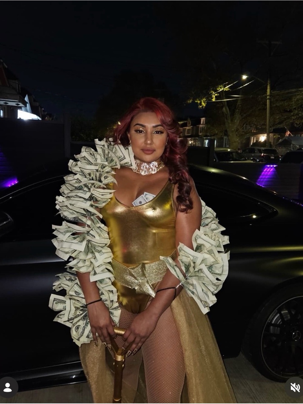 Gold Digger Costume.
